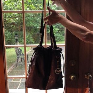 Michael Kors Eggplant Color Satchel